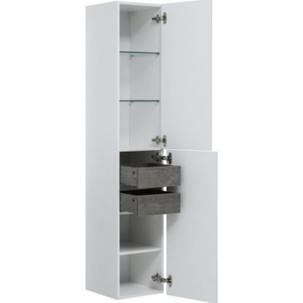 Пенал универсальный Aquanet Nova 35x34,6x175 белый, R (00242261) Пенал универсальный Aquanet Nova 35x34,6x175 белый, R (00242261)