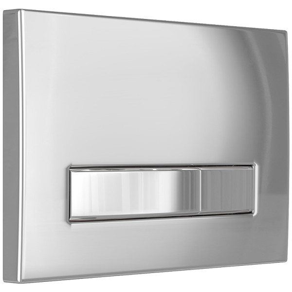 Комплект инсталляция с унитазом Berges Atom c кнопкой хром глянец, унитаз OKUS, сидение Okus Slim SO (042447)