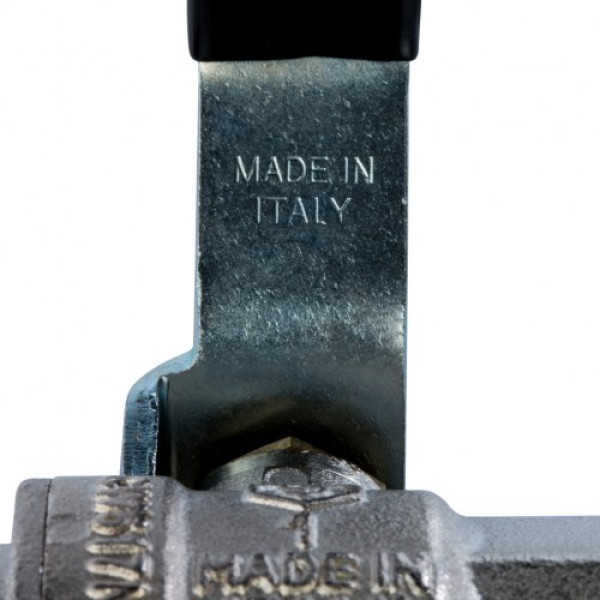 Кран 1" ВН шаровый Stout (черная ручка, полнопроходной) SVB-0003-000025