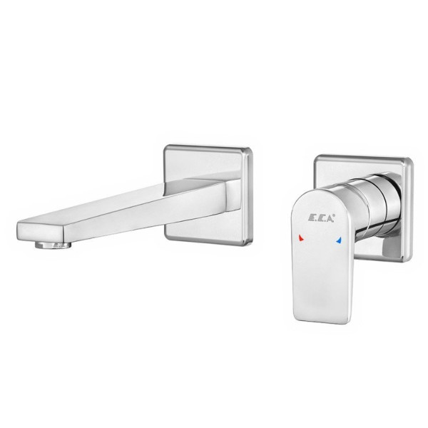 Смеситель для раковины E.C.A. Dalia внешняя часть хром (102167612EX-KK)