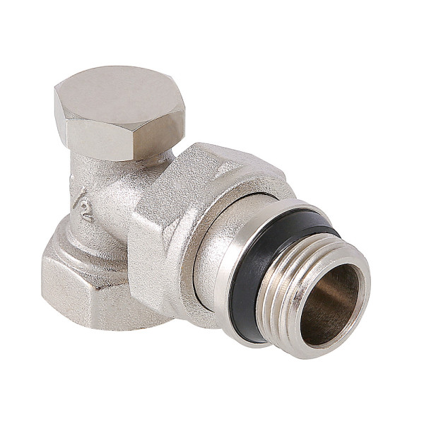 Клапан настроечный угловой 1/2" Valtec VT.019.NR (с уплотн. кольцом) (VT.019.NR.04)