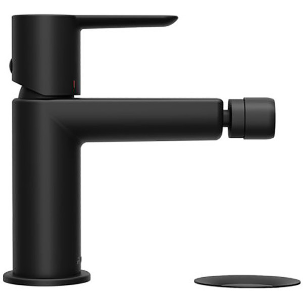 Смеситель для биде Ravak с донным клапаном PU 055.20 черный (X070189)