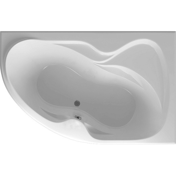 Ванна акриловая Акватек Вега 170х105 R на каркасе, с фронтальным экраном, слив-перелив Ванна акриловая Акватек Вега 170х105 R на каркасе, с фронтальным экраном, слив-перелив