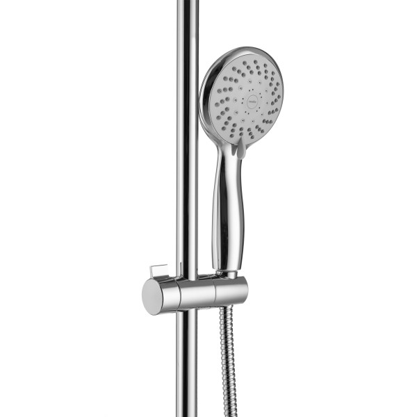 Душевой гарнитур Swedbe Calypso хром/св. серый (5058)