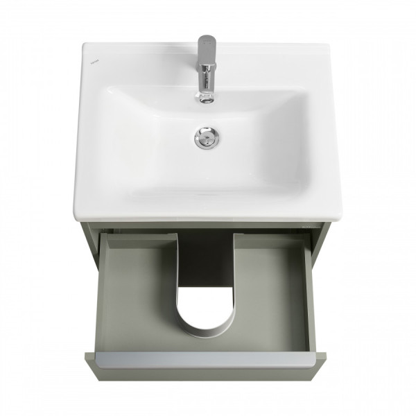 Тумба подвесная Aquaton Хоуп 584x438x563 зеленый (1.A287.2.01H.P9D.0)