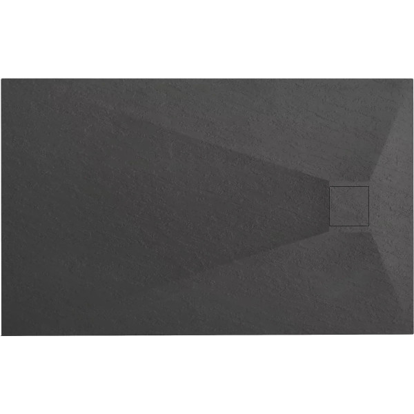 Душевой поддон REA Magnum black 100x80 черный (REA-K3330)