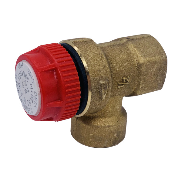 Клапан предохранительный RBM 1/2"ВВ 2,5 бар (351.04.30)