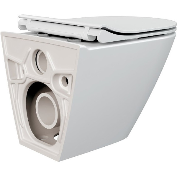 Унитаз подвесной Cersanit City Oval Clean On DPL EO slim (63114)