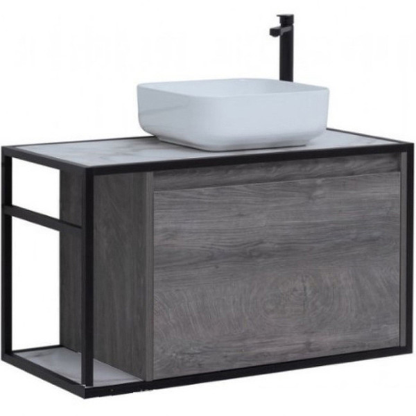 Тумба подвесная Aquanet Nova Lite Loft 90 R дуб рошелье (00261655)