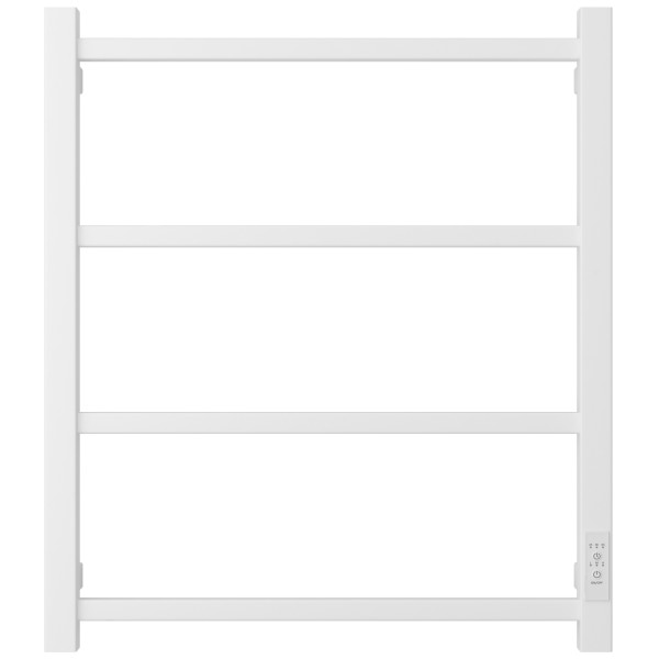 Полотенцесушитель электрический Сунержа Стилье Формат 26 600x500 матовый провод слева/справа белый (30526-6050)