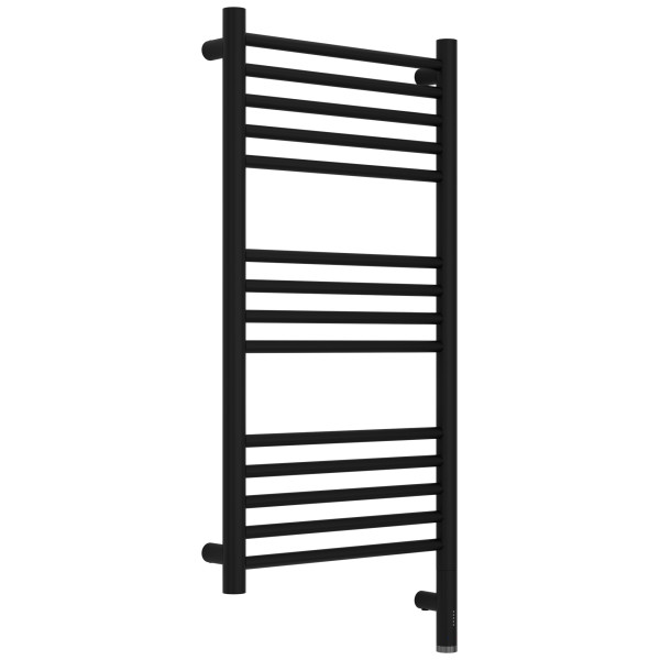 Полотенцесушитель электрический Сунержа Богема 3.1 прямая 800x400 провод справа матовый чёрный (31-6005-8040)