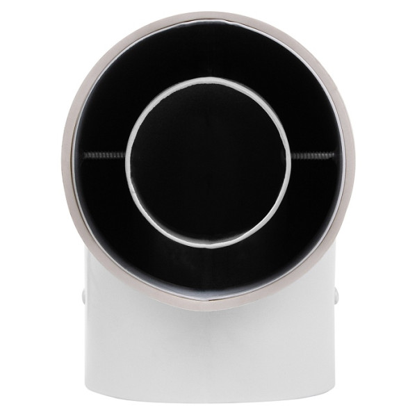 Элемент дымохода DN60/100 отвод 90° коаксиальный Royal Thermo (RTF07.050)