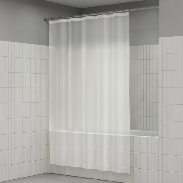 Шторка для ванны текстиль Iddis 180x180 PEVA белая (P08PV11i11) Шторка для ванны текстиль Iddis 180x180 PEVA белая (P08PV11i11)