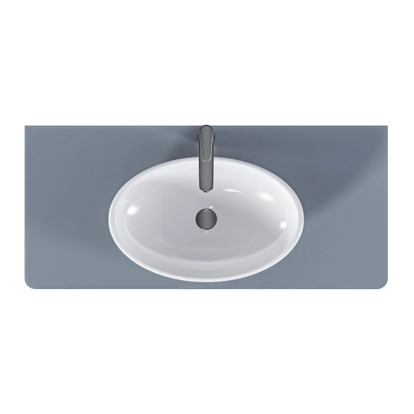 Тумба подвесная 1Marka Monro 1000x450x420 серый (Ц0000036662)