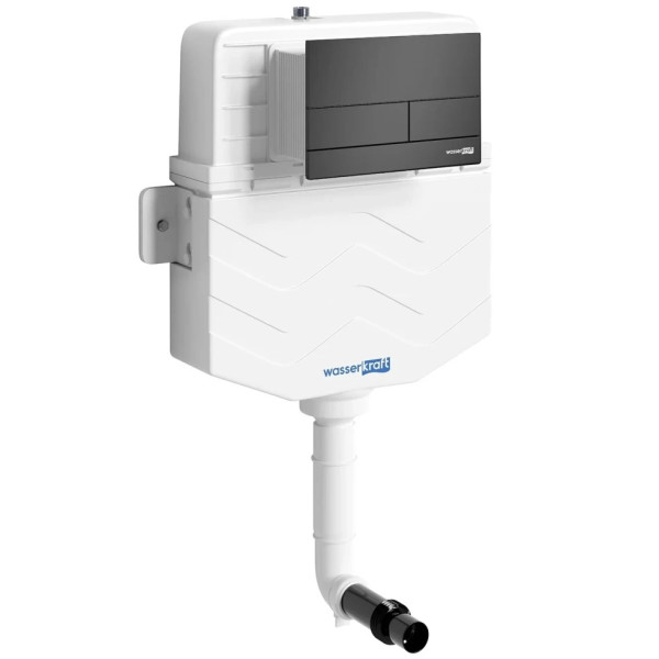 Бачок для инсталляции WasserKRAFT Aller черная матовая (10TLT.031.ME.MB04)