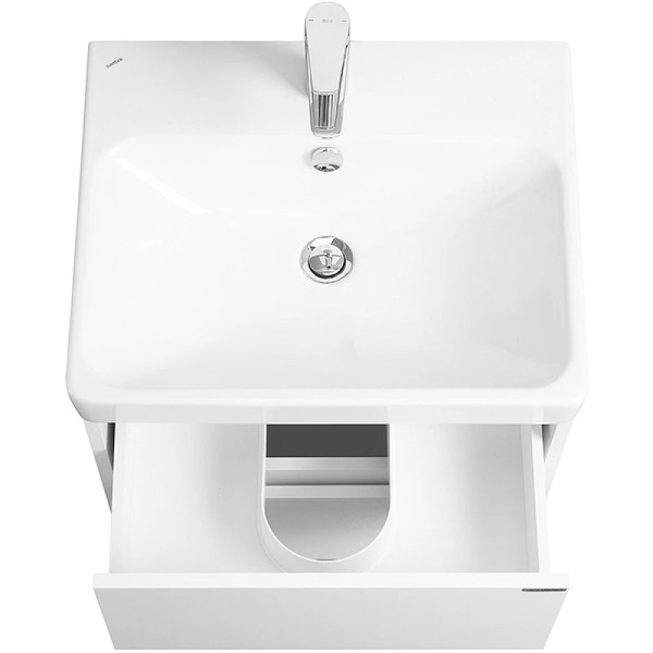 Тумба-умывальник Aquaton Сканди 55 Белый/1WH501620 Раковина Адриана 55 (1A2517K0SD010)