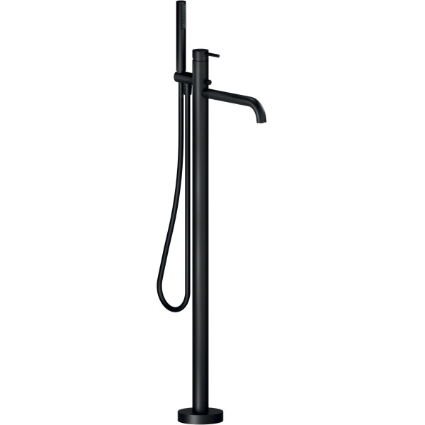 Смеситель напольный Nobili Live черный (WE00180/TBM)