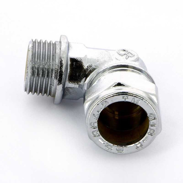 Соединение угловое 10*1/2"Н (обжим) (хром) Tiemme (1130049) Соединение угловое 10*1/2"Н (обжим) (хром) Tiemme (1130049)