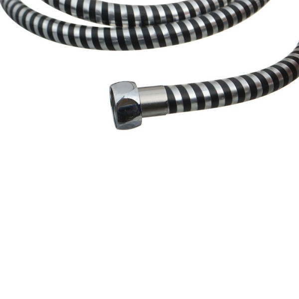 Шланг для душа Melodia della vita BLACK SILVER 150 см оружейная сталь (MKP20383P_sb)