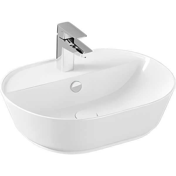 Раковина накладаная Vitra 55 см белая (7428B003-0001) Раковина накладаная Vitra 55 см белая (7428B003-0001)