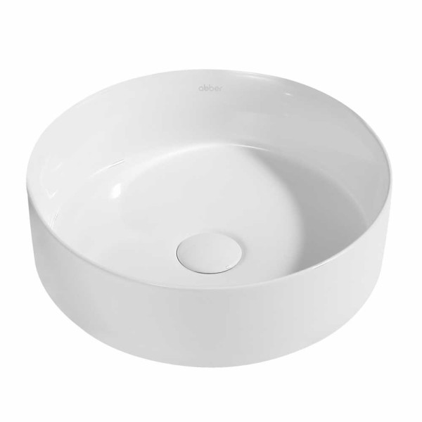 Раковина накладная Abber Bequem белая (AC2108)