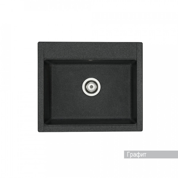 Мойка для кухни врезная Aquaton Делия 60 517x602x218 графит (1.A715.2.32L.D21.0) Мойка для кухни врезная Aquaton Делия 60 517x602x218 графит (1.A715.2.32L.D21.0)