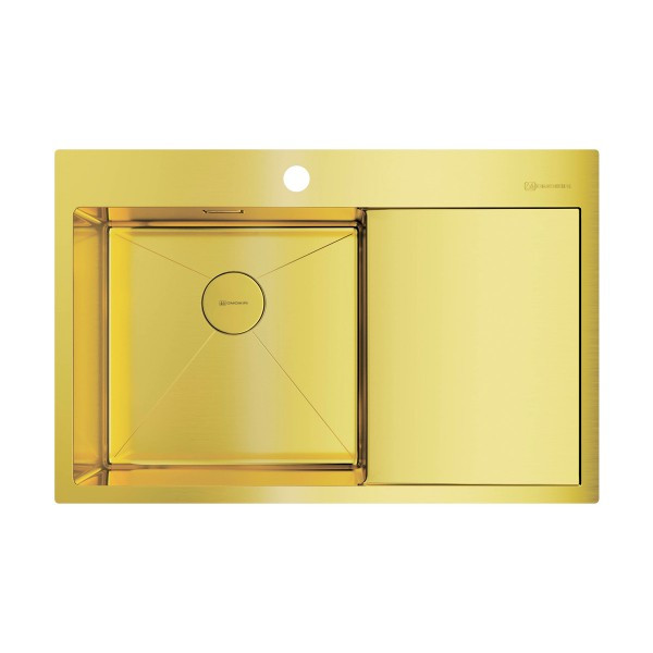 Мойка для кухни врезная Omoikiri Akisame 78-LG-L 780x510 нержавеющая сталь (4973085) Мойка для кухни врезная Omoikiri Akisame 78-LG-L 780x510 нержавеющая сталь (4973085)