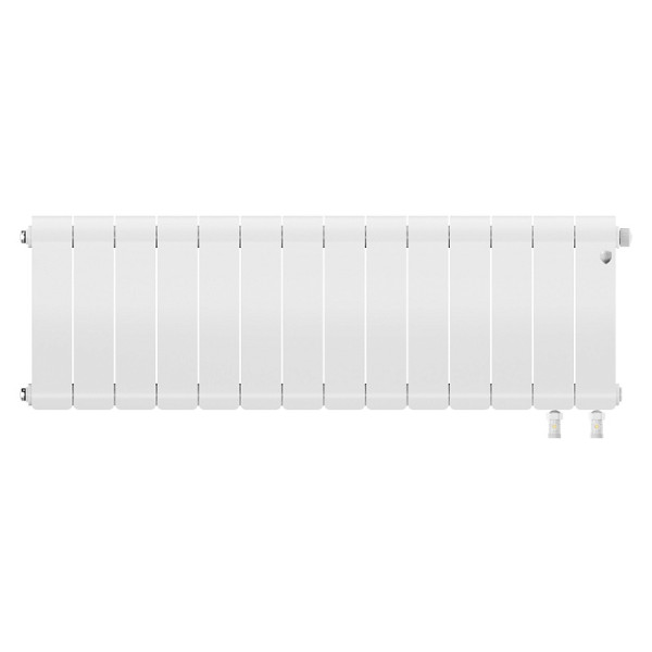Радиатор биметаллический Royal Thermo Infinity 300 Bianco Traffico VR80 (14 секций) Белый (RTIBTVR8030014) Радиатор биметаллический Royal Thermo Infinity 300 Bianco Traffico VR80 (14 секций) Белый (RTIBTVR8030014)