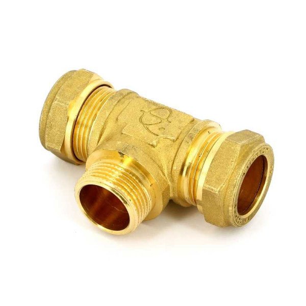 Тройник переходной 22*3/4"Н*22 (обжим) Tiemme (1100067) Тройник переходной 22*3/4"Н*22 (обжим) Tiemme (1100067)