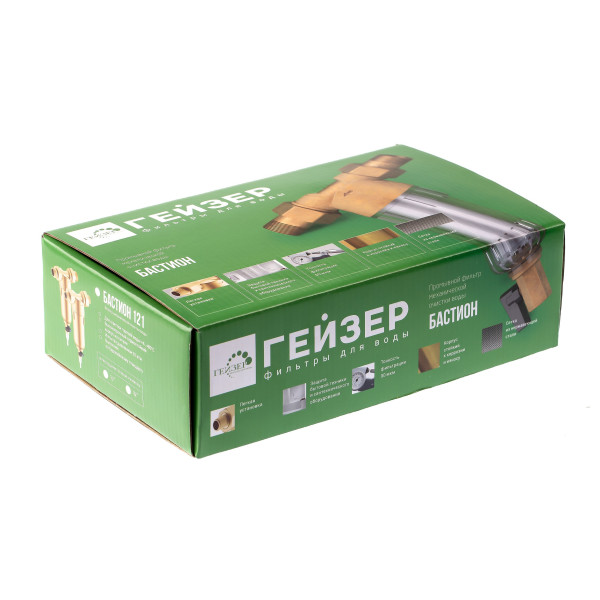 Фильтр с манометром самоочищающийся Гейзер-Бастион 112 3/4" (прозрачный корпус, со сгонами) (32671) Фильтр с манометром самоочищающийся Гейзер-Бастион 112 3/4" (прозрачный корпус, со сгонами) (32671)