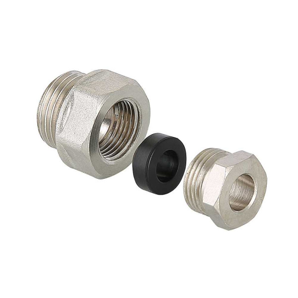 Переходник для греющего кабеля 1/2" Valtec (никель) (VTr.756.N.0004) Переходник для греющего кабеля 1/2" Valtec (никель) (VTr.756.N.0004)