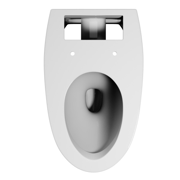 Унитаз подвсеной Abber Bequem с импульсным смывом белый (AC1124P) Унитаз подвсеной Abber Bequem с импульсным смывом белый (AC1124P)