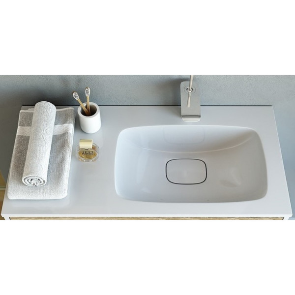 Раковина мебельная Aqwella Malaga 918x180x450 белая (Mal.09.04.D-R)