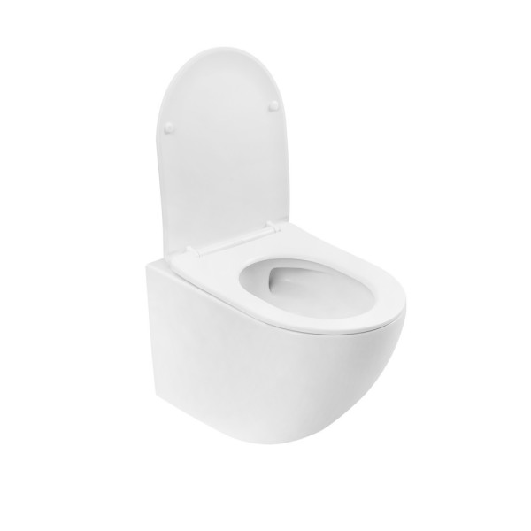 Унитаз подвесной Abber Bequem 355x490x360 белый матовый (AC1100TMW)