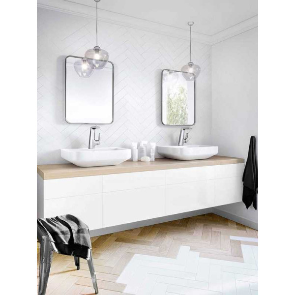 Смеситель для раковины Kludi Ameo хром, донный клапан (410250575)