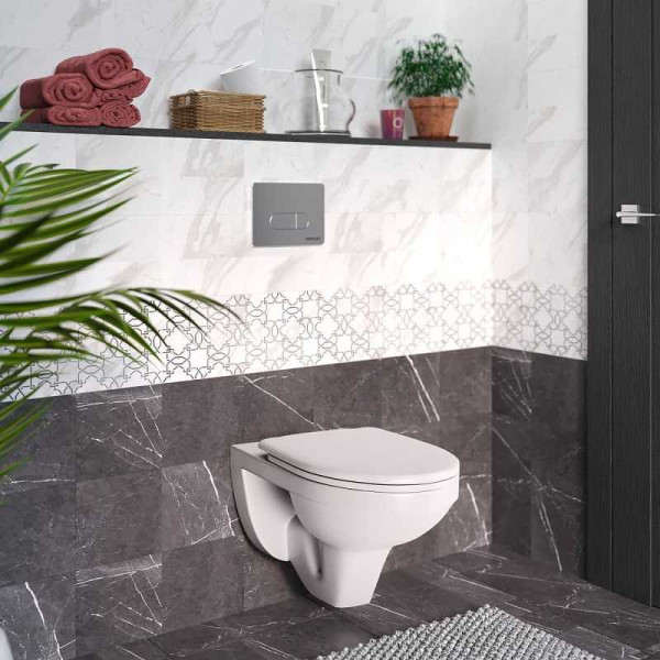 Комплект инсталляция с унитазом Berges GAMMA: инсталляция NOVUM525, кнопка D3, унитаз с сиденьем Gamma микролифт, быстросъем (042417)