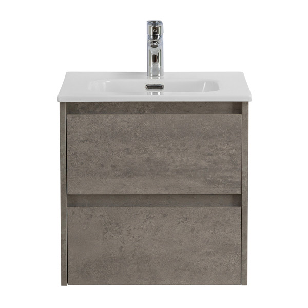 Тумба подвесная BelBagno Kraft 500x460x500 Cemento Grigio/матовый (KRAFT-500-2C-SO-CG) Тумба подвесная BelBagno Kraft 500x460x500 Cemento Grigio/матовый (KRAFT-500-2C-SO-CG)