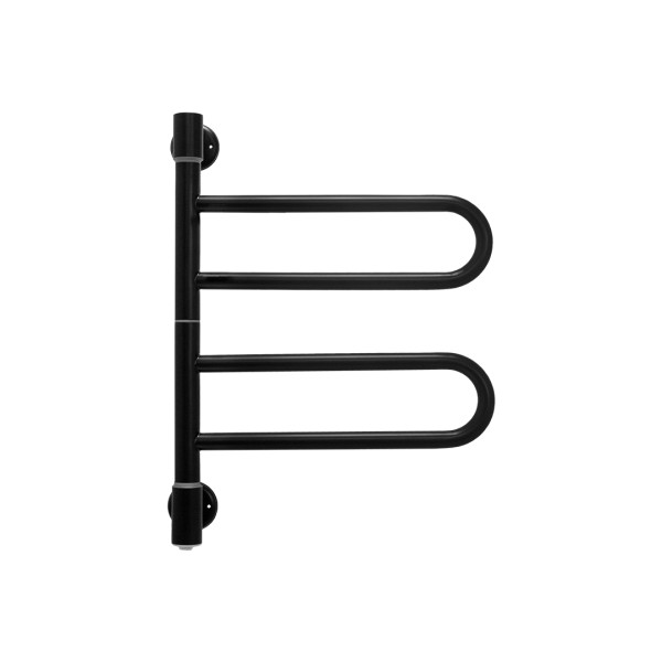 Полотенцесушитель электрический Energy U chrome G2K 540х400 черный матовый Полотенцесушитель электрический Energy U chrome G2K 540х400 черный матовый