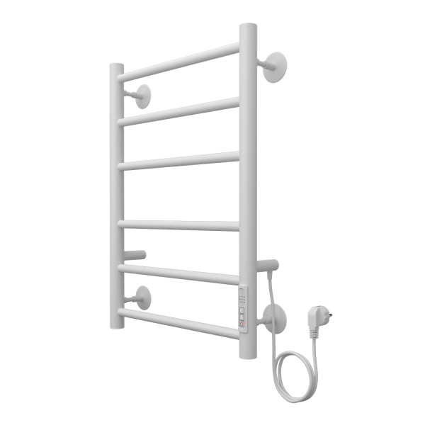 Полотенцесушитель электрический Azario Parma 400x600 белый Полотенцесушитель электрический Azario Parma 400x600 белый