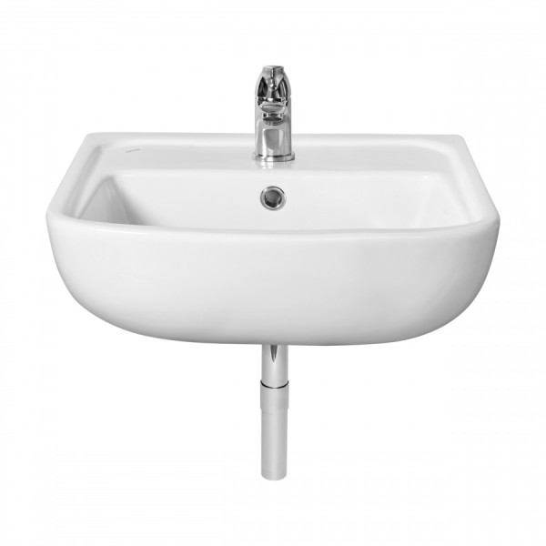 Раковина подвесная Santek Лонги 500x420x195 белая (1WH501754) Раковина подвесная Santek Лонги 500x420x195 белая (1WH501754)