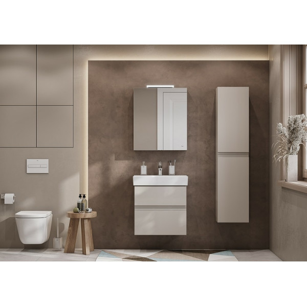 Шкаф зеркальный Roca Oleta 600x137x700 капучино (A857645515) Шкаф зеркальный Roca Oleta 600x137x700 капучино (A857645515)