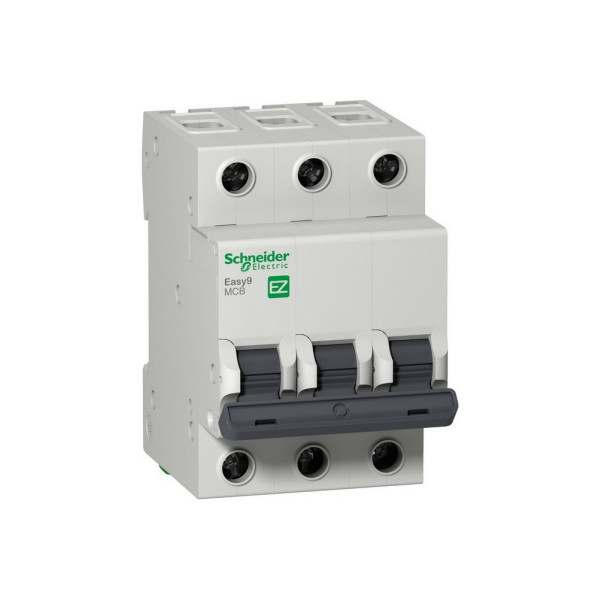 Выключатель автоматический трехполюсный Schneider Electric EASY 9 20A C 4.5кА (EZ9F34320)