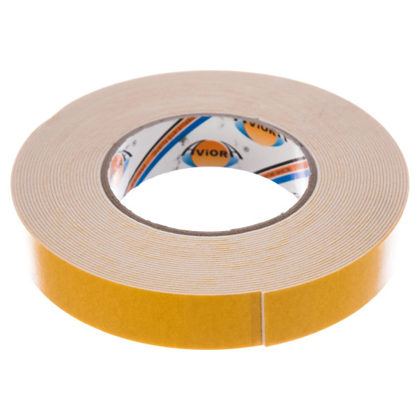 Лента клейкая двусторонняя на вспененной основе для крепления зеркал Aviora 25 мм х 10 м (белая) (302-065) Лента клейкая двусторонняя на вспененной основе для крепления зеркал Aviora 25 мм х 10 м (белая) (302-065)