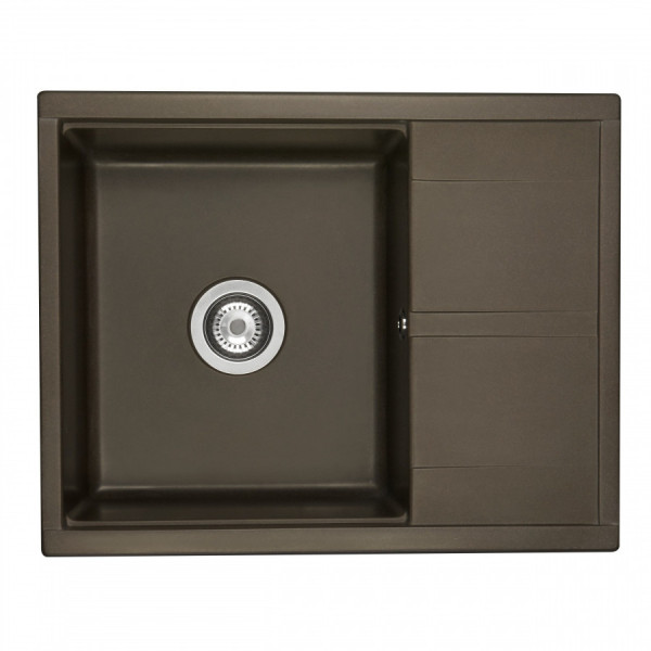 Мойка для кухни врезная Aquaton Делия 65 516x650x218 кофе (1.A718.6.32D.E28.0)