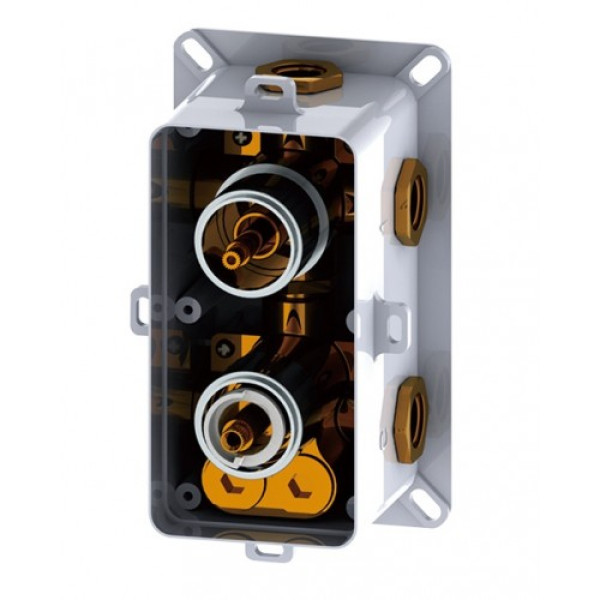 Смеситель термостатический встраиваемый RGW SP-42-03 205х125 2-3 режима, хром Смеситель термостатический встраиваемый RGW SP-42-03 205х125 2-3 режима, хром