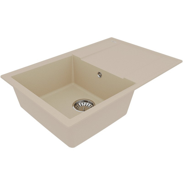Мойка для кухни врезная Lemark Imandra 760 760x500 бежевый (9910026)