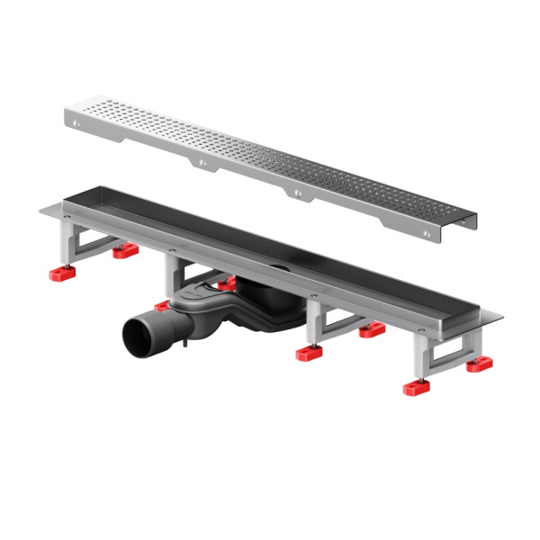 Душевой лоток AM.PM MasterFlow линейный универс затвор Cut Gradient 60 см сталь мат (W01SC-P11-060-01SB)