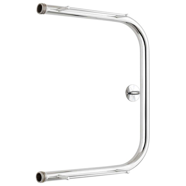 Полотенцесушитель водяной Стилье П-образный 2 полки 500х400 резьба-сгон 1 хром (00012-5040) Полотенцесушитель водяной Стилье П-образный 2 полки 500х400 резьба-сгон 1 хром (00012-5040)