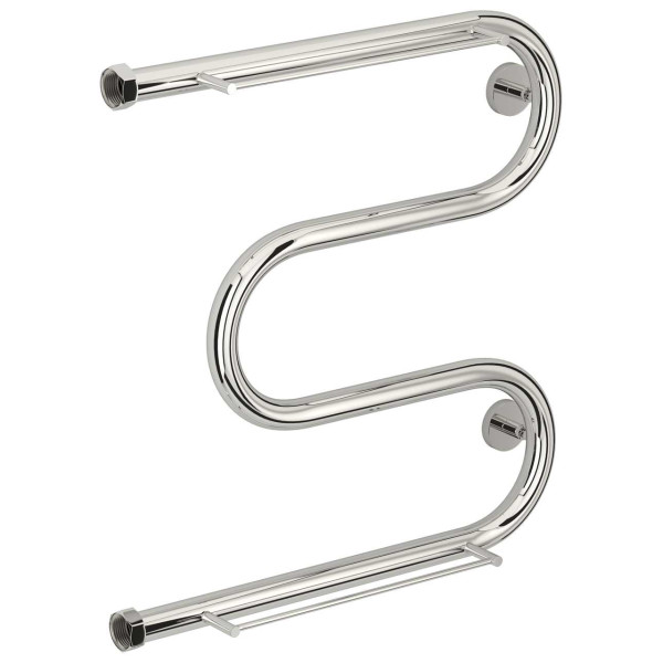 Полотенцесушитель водяной Сунержа М-образный 2 полки 500х500 хром (00-0008-5050)