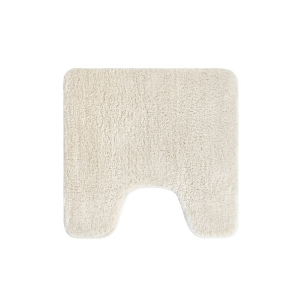 Коврик для ванной комнаты с вырезом 50х50 микрофибра бежевый Iddis (BTLT01Mi12)